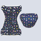 Polka Tots Reusable Swim Diaper - Icons - Laadlee