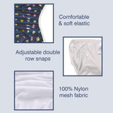 Polka Tots Reusable Swim Diaper - Icons - Laadlee
