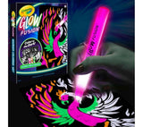 crayola-glow-fusion-glow-in-the-dark-coloring-set-with-markers-mythical-creature-3