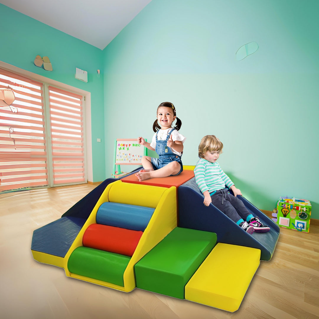 megastar-soft-playzone-multi-pyramids-fun-arena-with-slide-roll-climbing-activities-for-toddlers-small-kids-includes-50-balls-1