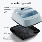 Cricut EasyPress 3 Smart Heat Press Machine - Blue