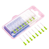 Curaprox CPS 011 Prime Interdental Brushes Refill (1.1 Mm), 8 Pcs., Lime Green