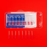 Curaprox CPS 07 Prime Interdental Brushes Refill (0.7 Mm), 8 Pcs., Red