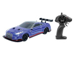 D-Power 1:16 Nissan GTR 2.4GHz Remote Control Car With Vapor Exhaust Effect And Rechargeable Battery