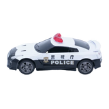 D-Power 1:32 Scale 2.4GHz GT-R Tokyo Police Remote Control Patrol Car – White