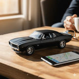 D-Power 1:36 Diecast Chevrolet Camaro 1969 Car – Matte Black