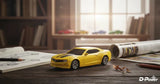 D-Power 1:64 Diecast Chevrolet Camaro MATTE - Yellow