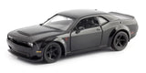 D-Power 1:36 Diecast Dodge Challenger SRT Demon 2018 Car – Matte Black