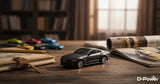D-Power 1:64 Diecast Ford Mustang 2015 - Matte Black