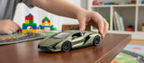 D-Power 1:36 Diecast Lamborghini Sian Car FKP 37 – Matte Green