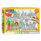 eurographics-color-me-town-houses-puzzle-300pcs - 1