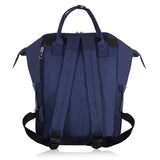 Polka Tots Maternity Backpack - Stylish Blue Cat - Laadlee