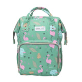 Polka Tots Diaper Bag - Flamingo - Laadlee