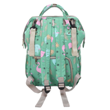 Polka Tots Diaper Bag - Flamingo - Laadlee
