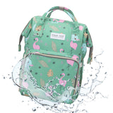 Polka Tots Diaper Bag - Flamingo - Laadlee