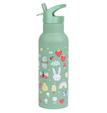 A Little Lovely Company Stainless Steel Water Bottle 500ml - Joy