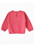 Jelliene Girls Fairy Print Sweatshirt - Pink