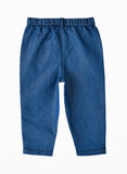 Jelliene Girls Embroidered Denim Pants