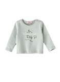 Jelliene Girls Its a Wonderful Day Graphic Sweatshirt - Grey