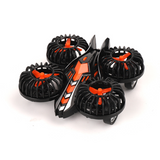 D-Power Friction-Powered Fly Car With Rotating Propellers - Black - Laadlee