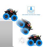D-Power Inertia Drive Friction Stunt Monster Truck - Blue - Laadlee