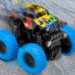 D-Power Inertia Drive Friction Stunt Monster Truck - Blue