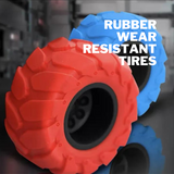 D-Power 360° Rotating Stunts Fiction Inertia Racecar - Red - Laadlee