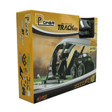 D-Power Electric Rolling DIY Stunt Car Track Set - 54Pc - Laadlee