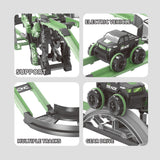 D-Power Jumbo Ultimate DIY Free Build Stunt Car Track Set - 99Pc - Laadlee