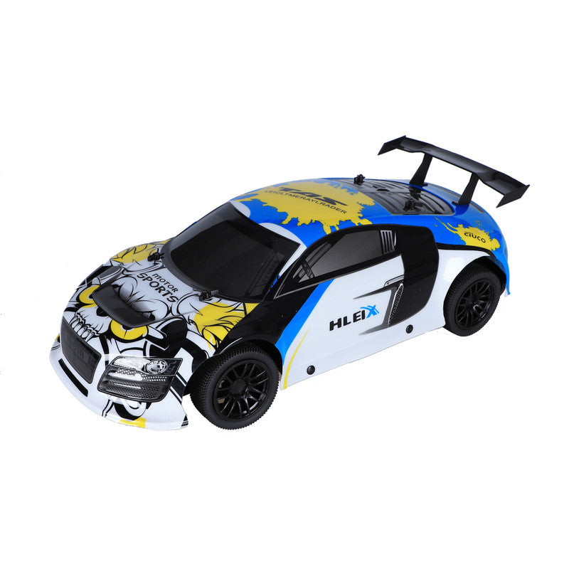 D-Power 1:10 Speed Racing Remote Control 2.4GHZ Race Car - Blue - Laadlee