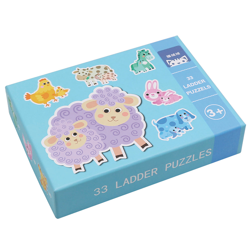 andreu-toys-33-pieces-ladder-puzzles-farm-1