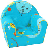 Delsit Arm Chair - Space Light Blue