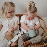 Mushie Silicone Snack Cup Natural - Laadlee
