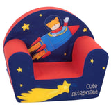 Delsit Arm Chair - Cute Astronaut Red