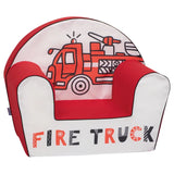 Delsit Arm Chair - Fire On Truck