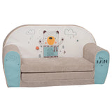Delsit Double Sofa Bear In The Rain - Brown