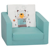 Delsit Single Sofa Bear In The Rain - Mint