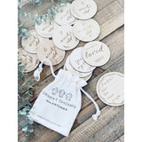 Desert Chomps Baby Wooden Milestone Cards