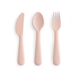 Mushie Dinnerware Cutlery Set - Blush