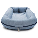 DockATot Deluxe+ Cover - Indigo Chambray