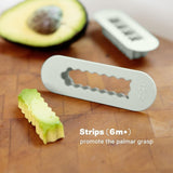 ezpz Baby Led Weaning Food Cutters - Sage (Pack of 2)