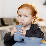 ezpz Happy Cup & Straw System - Indigo