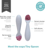 ezpz Tiny Spoon - Pewter (Pack of 2)