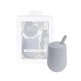 ezpz Mini Cup & Straw Training System - Pewter