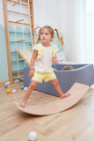 Ezzro Natural Montessori Balance Board - Laadlee