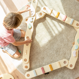 Ezzro Multi Color Balance Beam - Laadlee