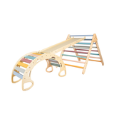 Ezzro Large Toddler Climbing Set - Multi - Laadlee