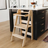 Ezzro White Folding Kitchen Tower - Laadlee
