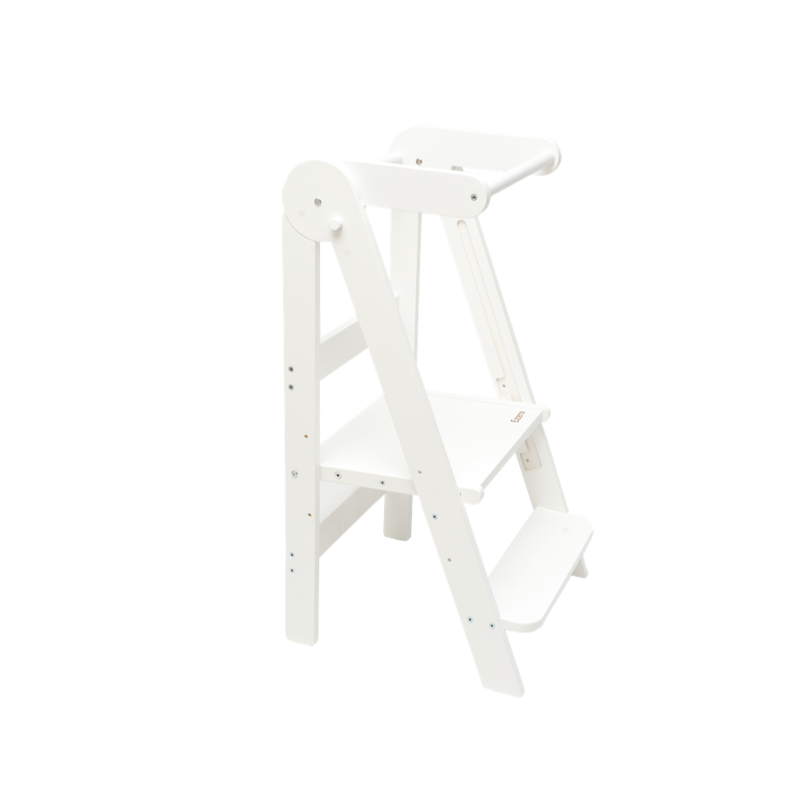 Ezzro Folding Kitchen Tower - White - Laadlee