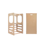 Ezzro Learning Tower with Duo Slide / Chalkboard - Laadlee